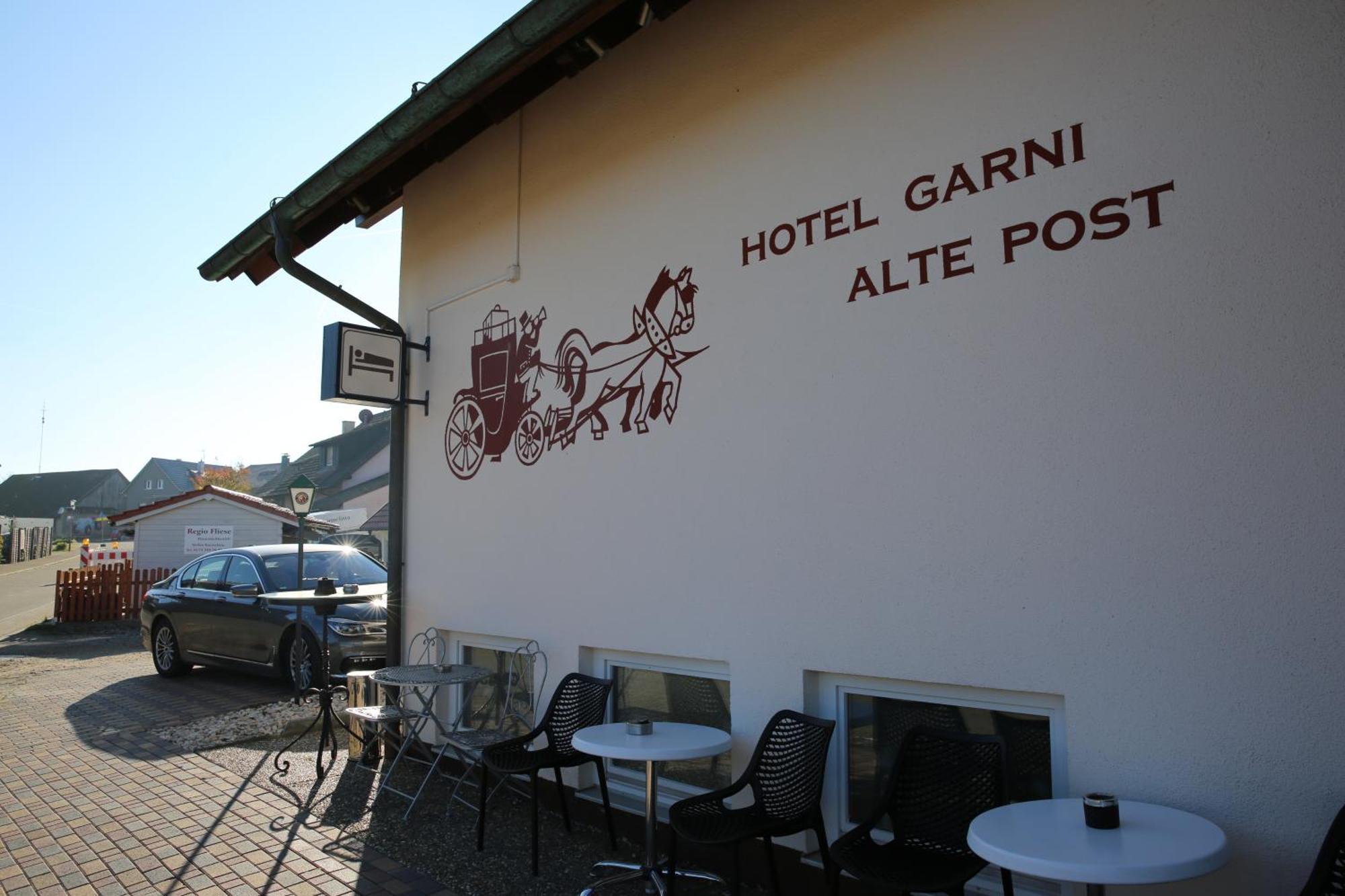 Hotel Garni Alte Post Schallbach Екстериор снимка