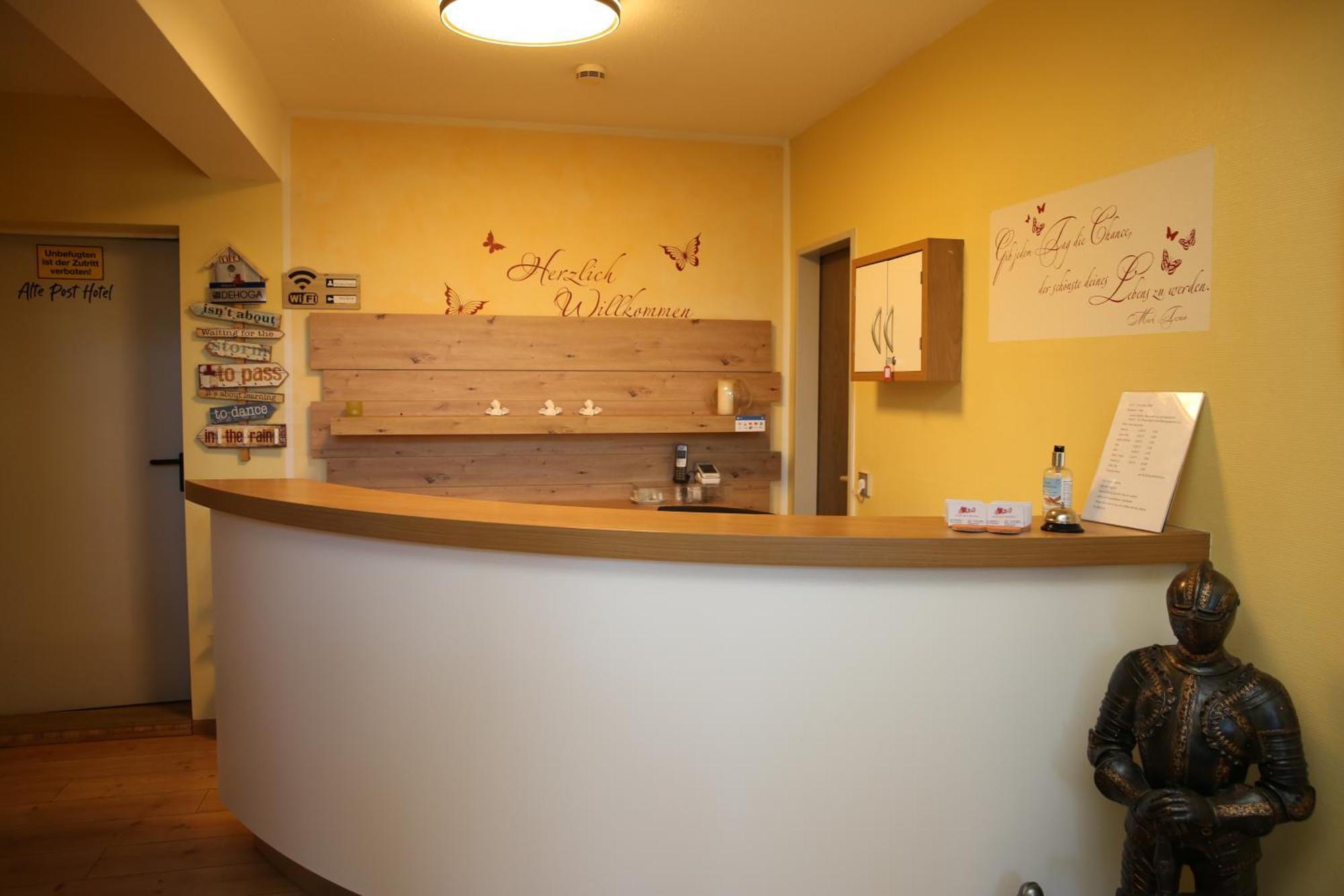 Hotel Garni Alte Post Schallbach Екстериор снимка