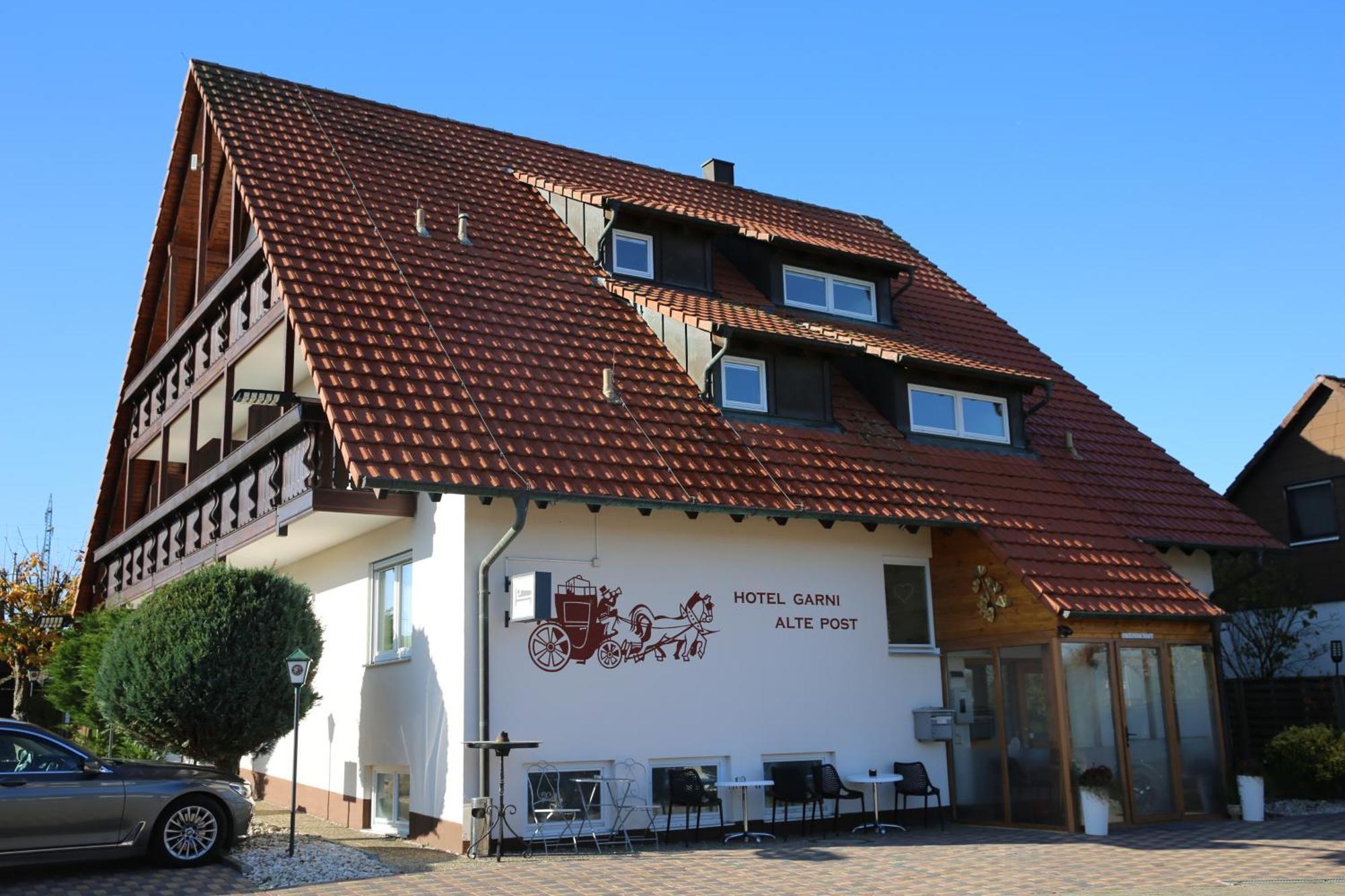 Hotel Garni Alte Post Schallbach Екстериор снимка