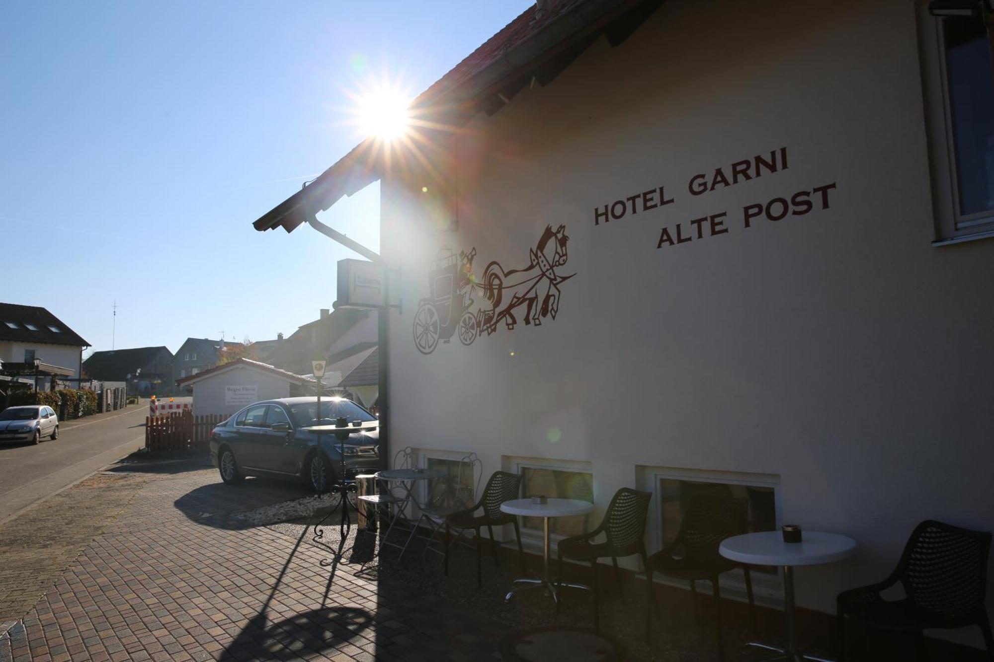 Hotel Garni Alte Post Schallbach Екстериор снимка