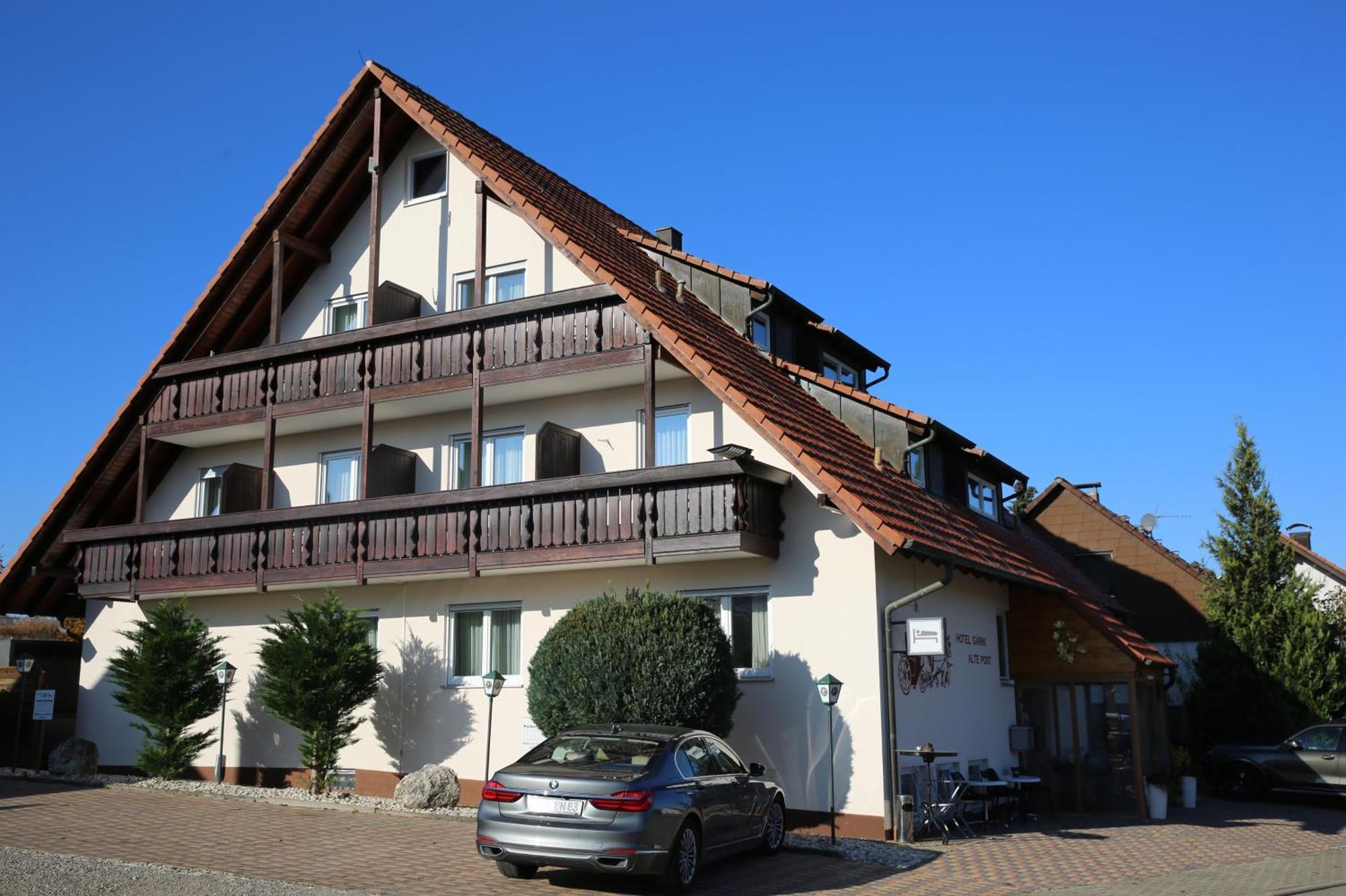 Hotel Garni Alte Post Schallbach Екстериор снимка